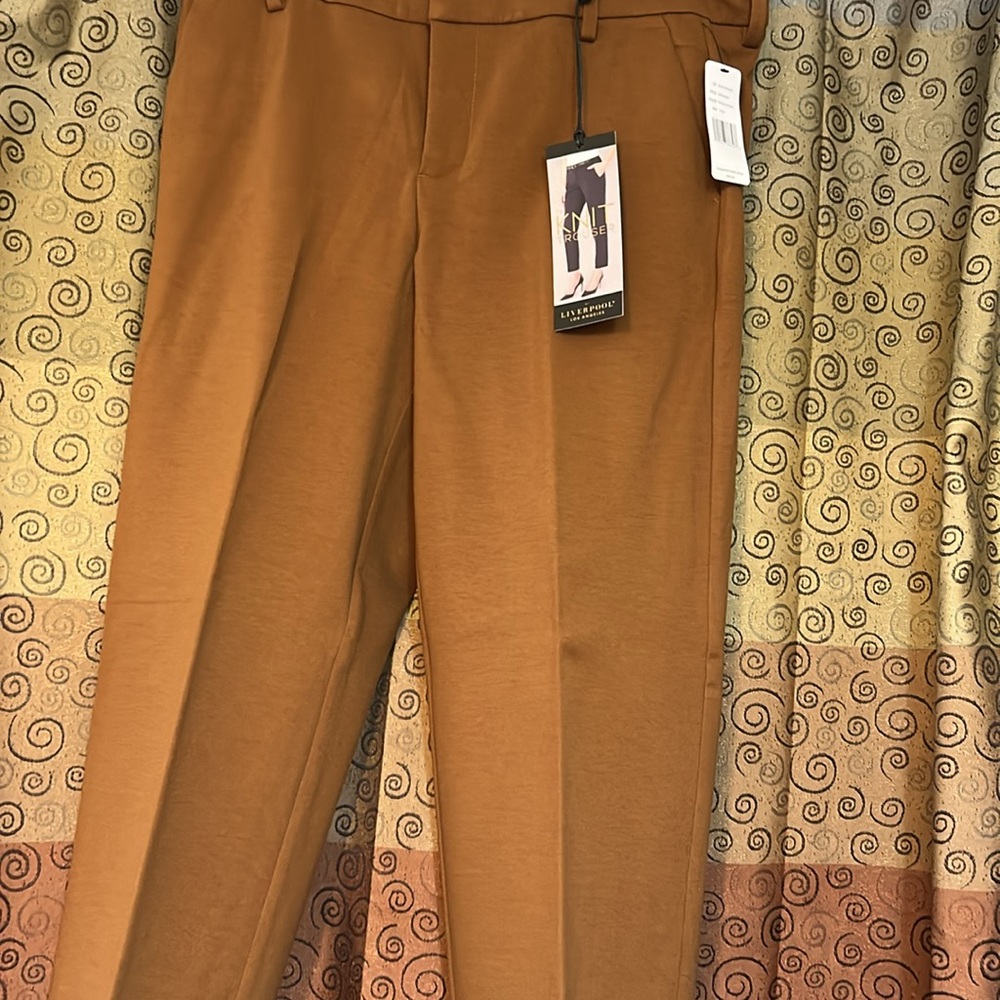 Liverpool Brown Knit Trousers - Picture 5 of 6